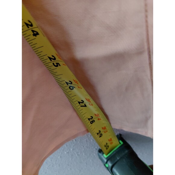 Anthropologie Maeve Blouse Top Women’s Size 6 Off-The-Shoulder Linen Blend - Picture 10 of 11